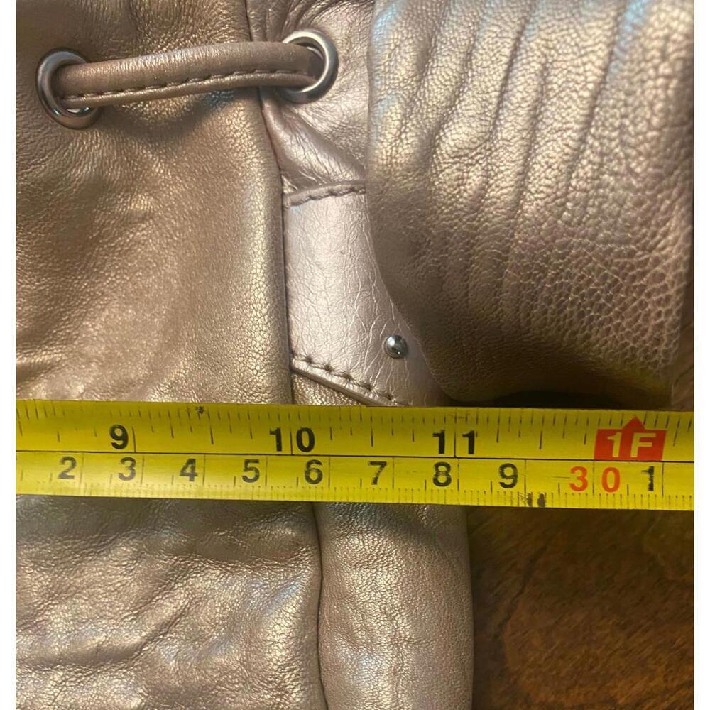 Badgley Mischka  Metallic Bucket Bag with Tassel - Picture 10 of 10
